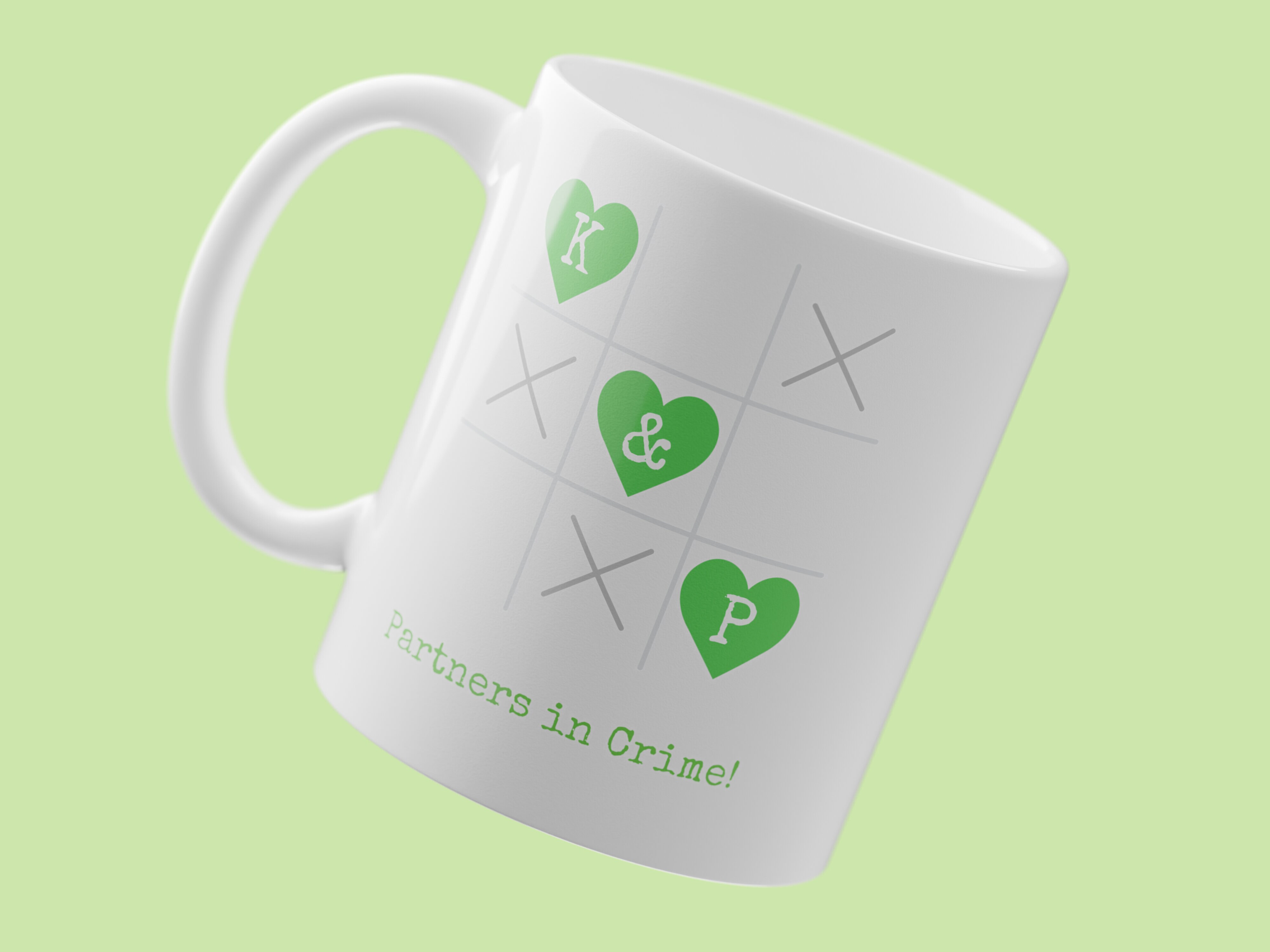 Personalisierte Tasse mit Text – 3 Gewinnt