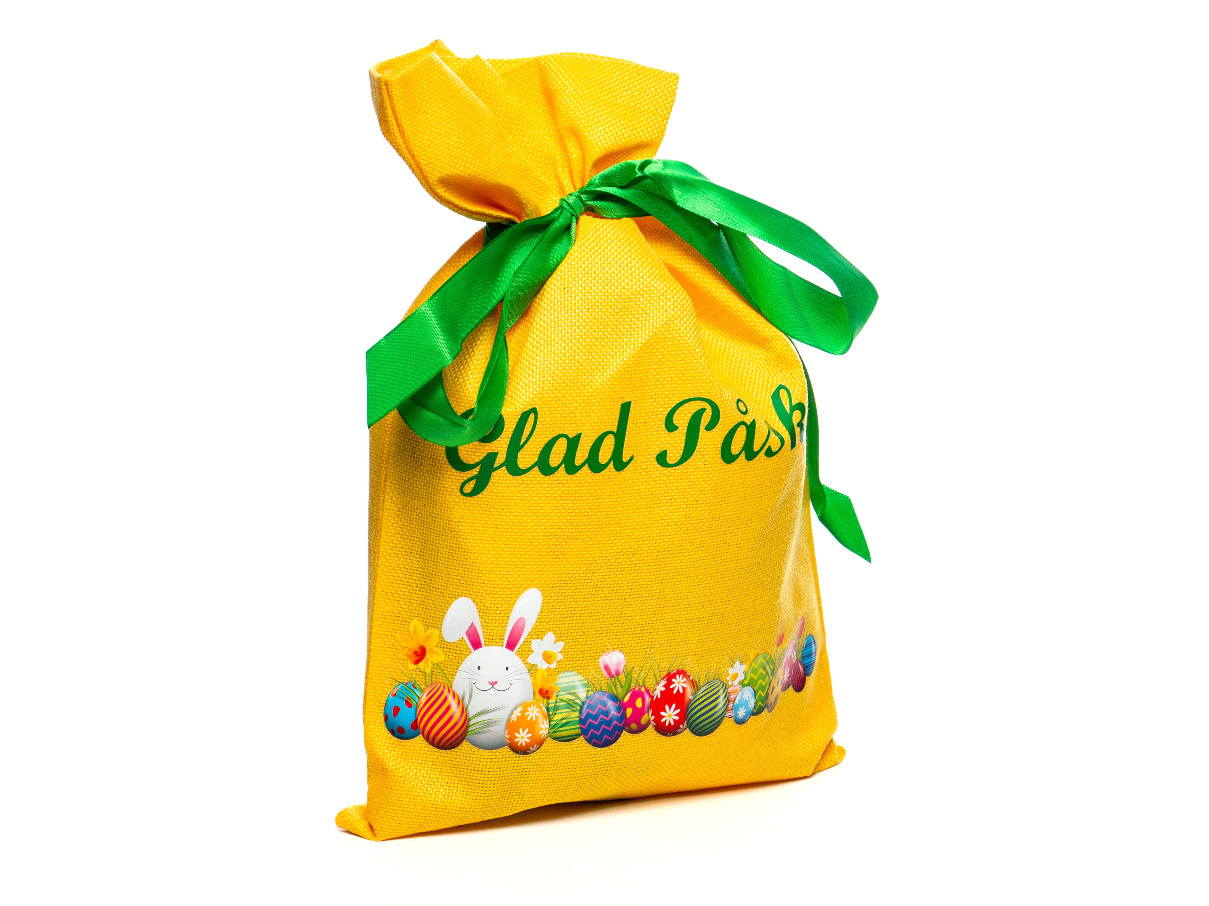 Gul Påsksäck med Godis