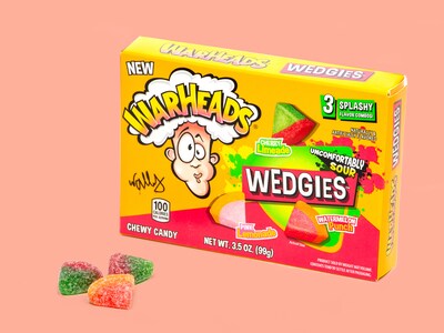 Warheads Uncomfortably Sour Wedgies 99g
