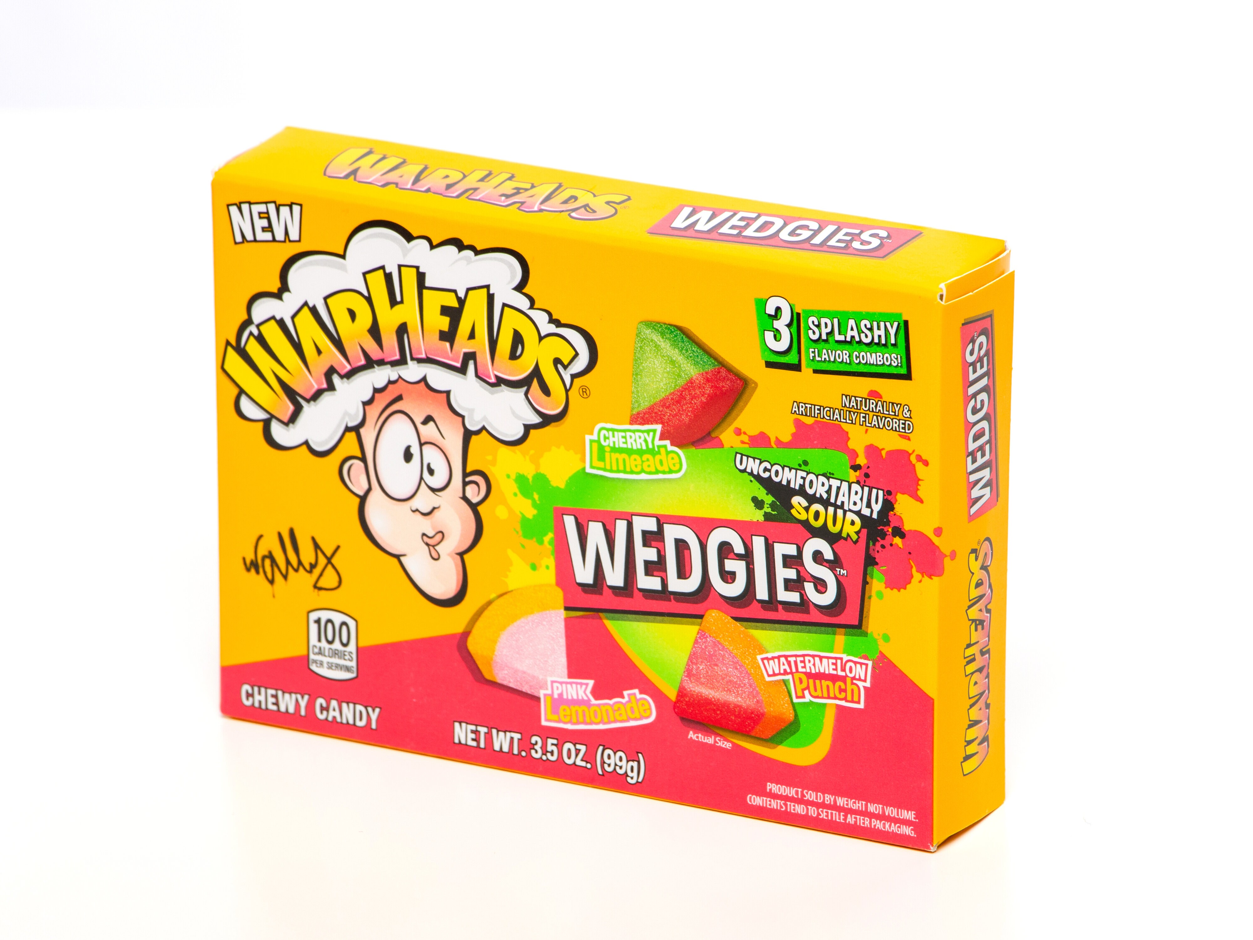 Warheads Uncomfortably Sour Wedgies 99g