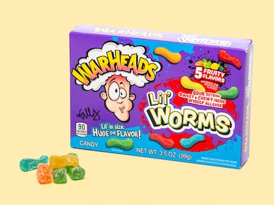 Warheads Lil' Worms 99g