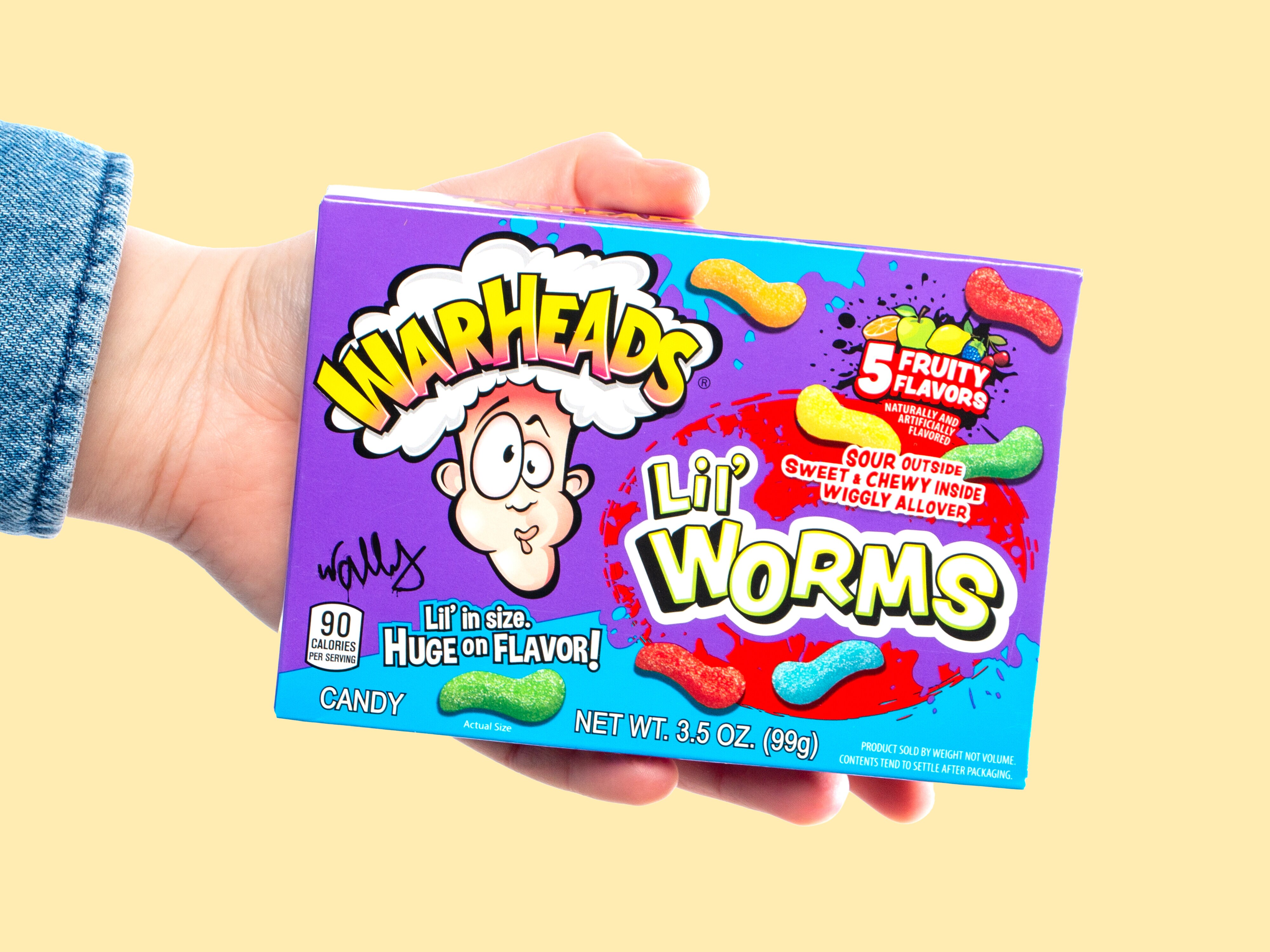 Warheads Lil' Worms 99 g