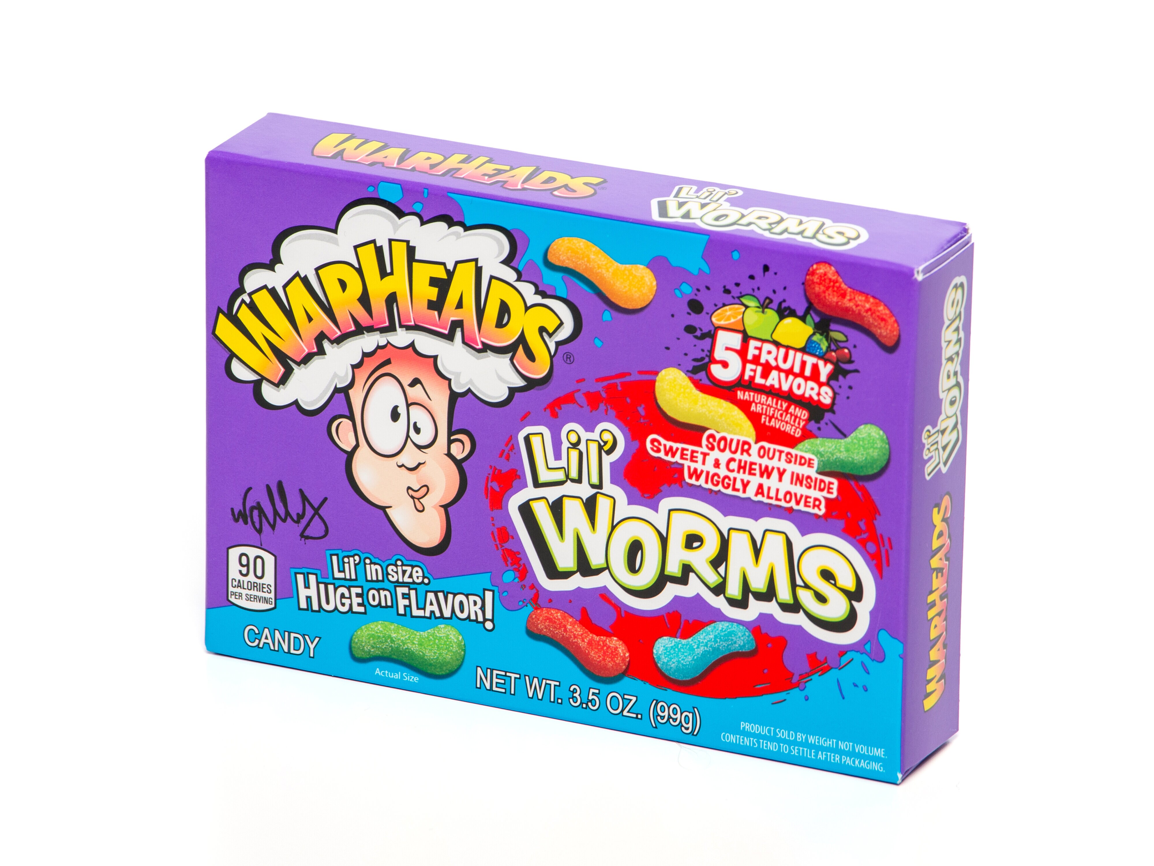 Warheads Lil' Worms 99 g