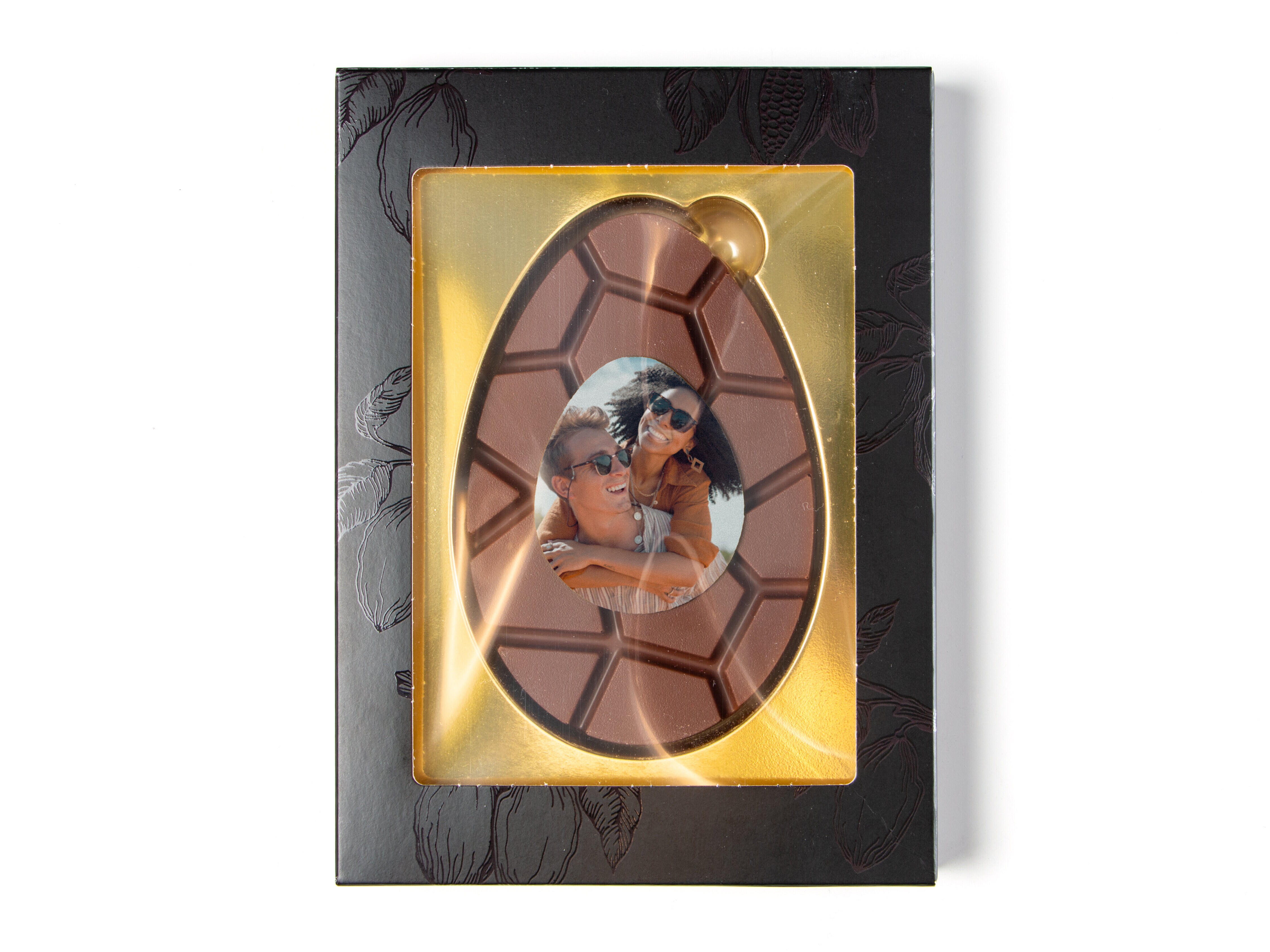 Sjokoladeegg med eget foto