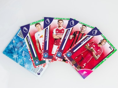 Fotbollskort Premier League 25/26 Adventskalender