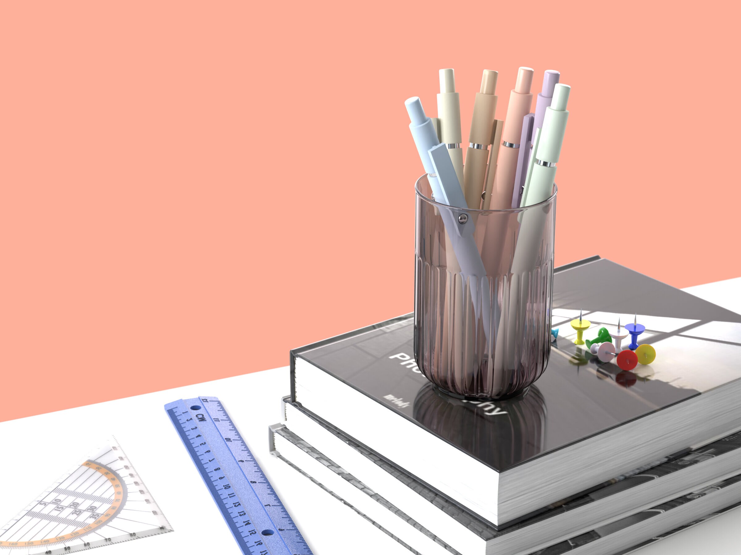 Mustekynät Kaiverruksella - 6-pakkaus - Hienovarainen Teksti