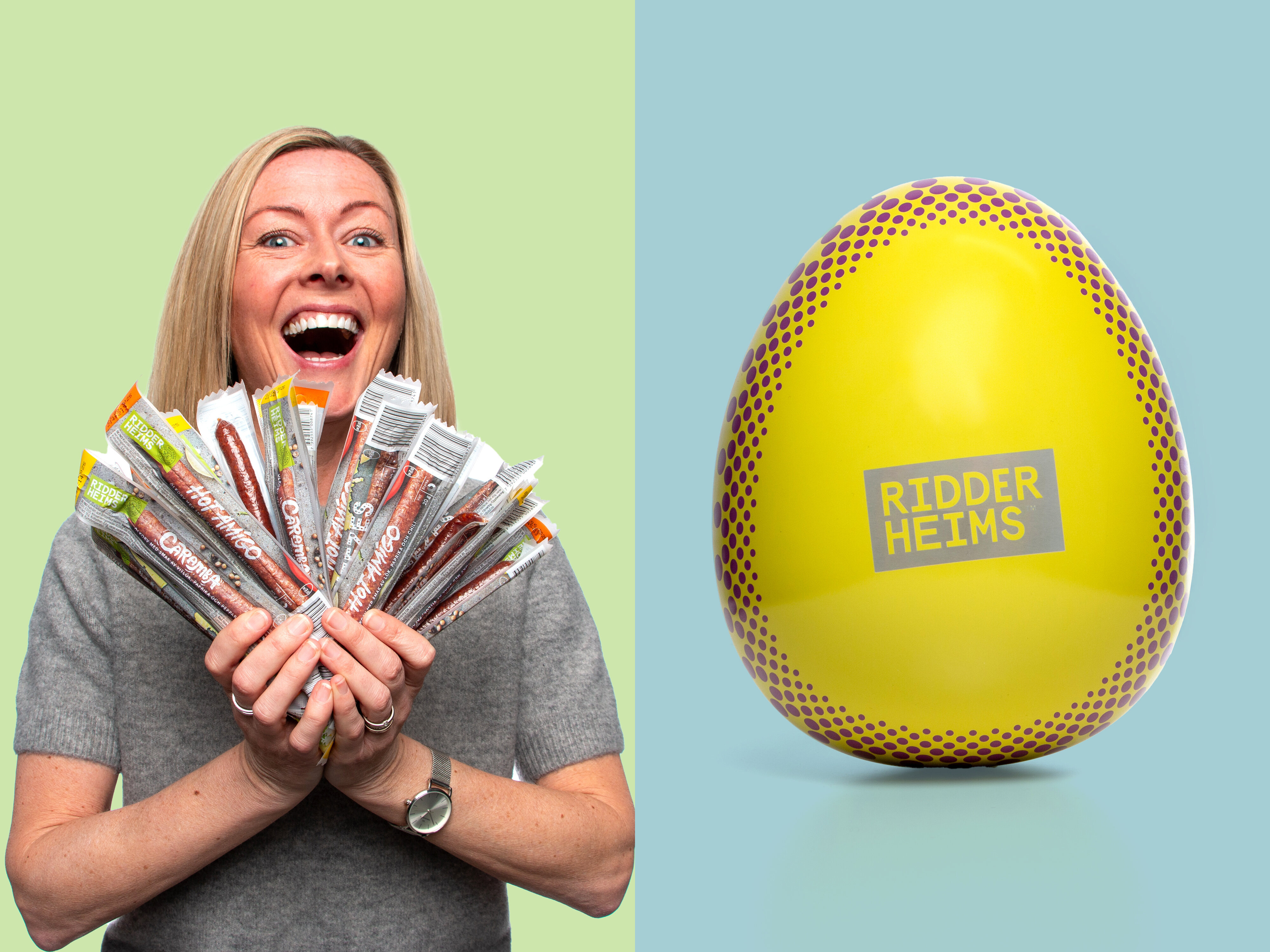 Påskeegg med ølpølser fra Ridderheims