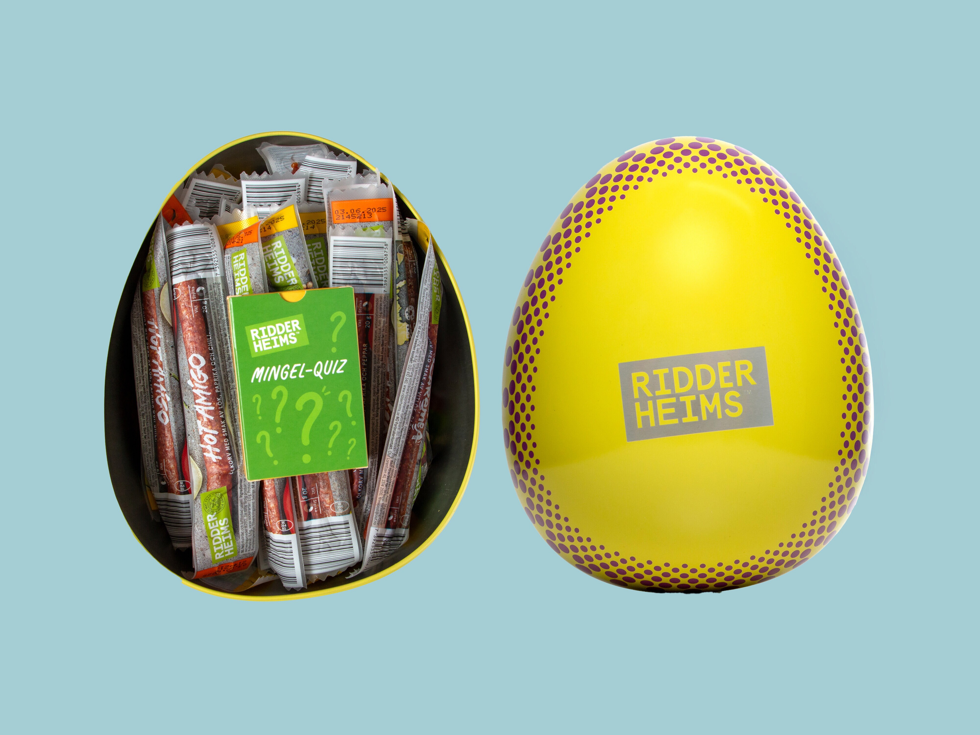 Påskeegg med ølpølser fra Ridderheims