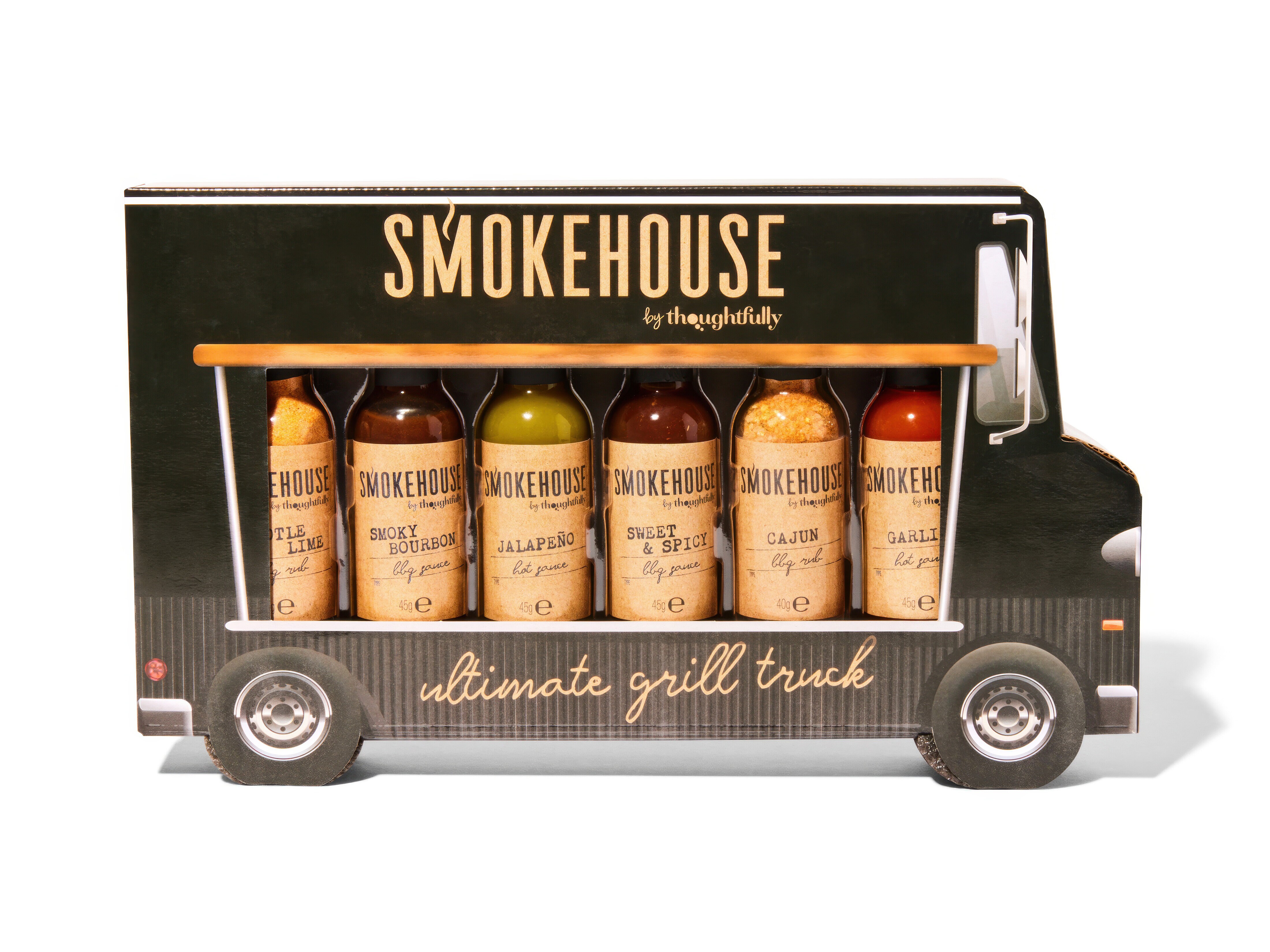 Gaveeske foodtruck med grillkrydder & sterke sauser fra Thoughtfully