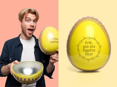 Påskeegg med egen gravering
