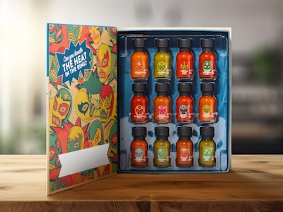 Lahjapakkaus Tuliset Kastikkeet: Viva La Picante! - Thoughtfully