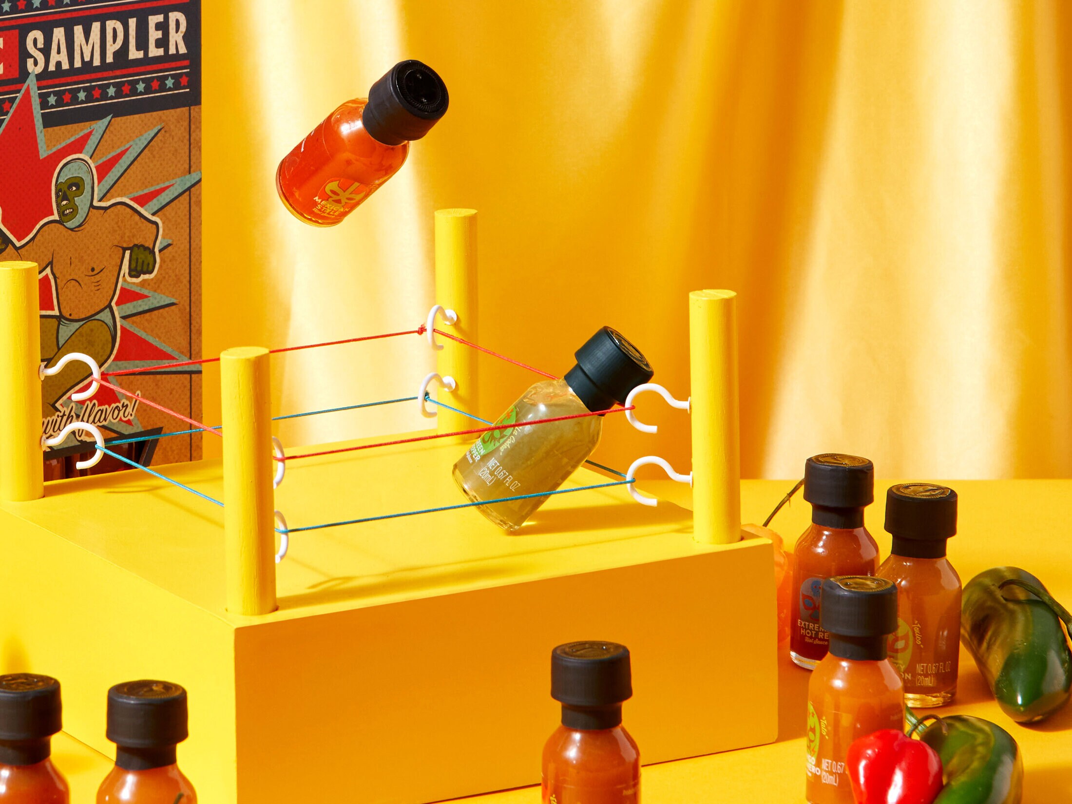 Gaveeske med sterke sauser: Viva la picante! -  fra Thoughtfully