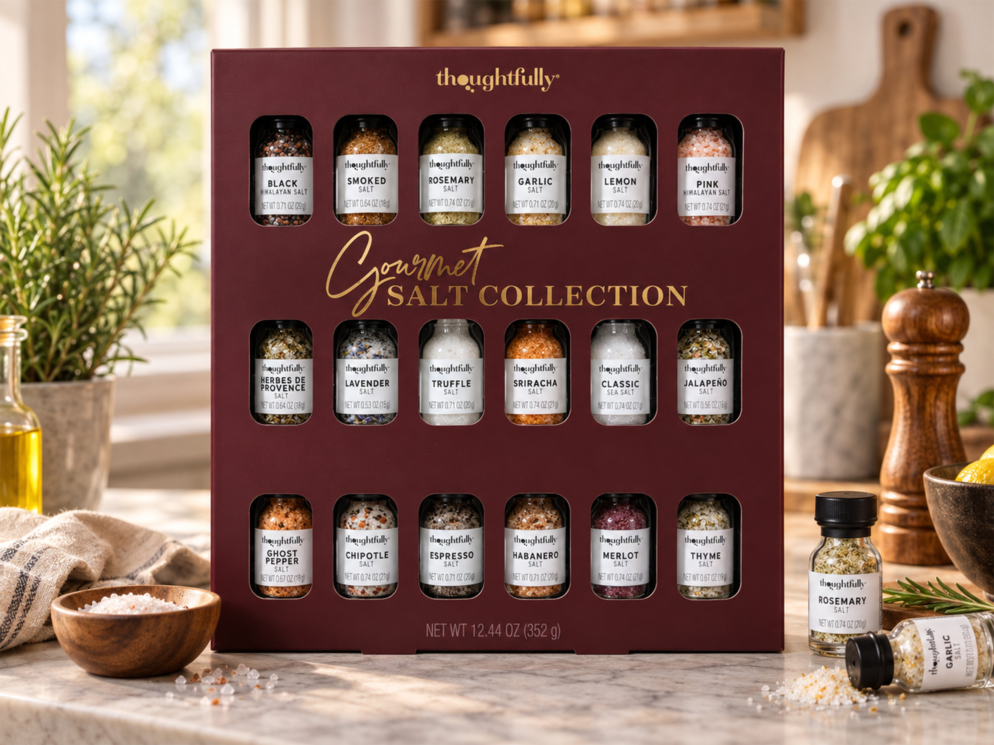 Geschenkbox Gourmet-Salzkollektion - Thoughtfully