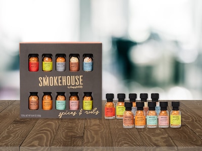 Presentlåda med Grillkryddor 10-pack - Thoughtfully