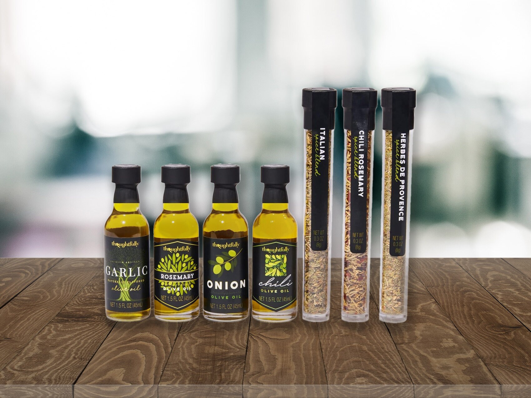 Presentlåda Olive Oil Spice Infusion Set - Thoughtfully