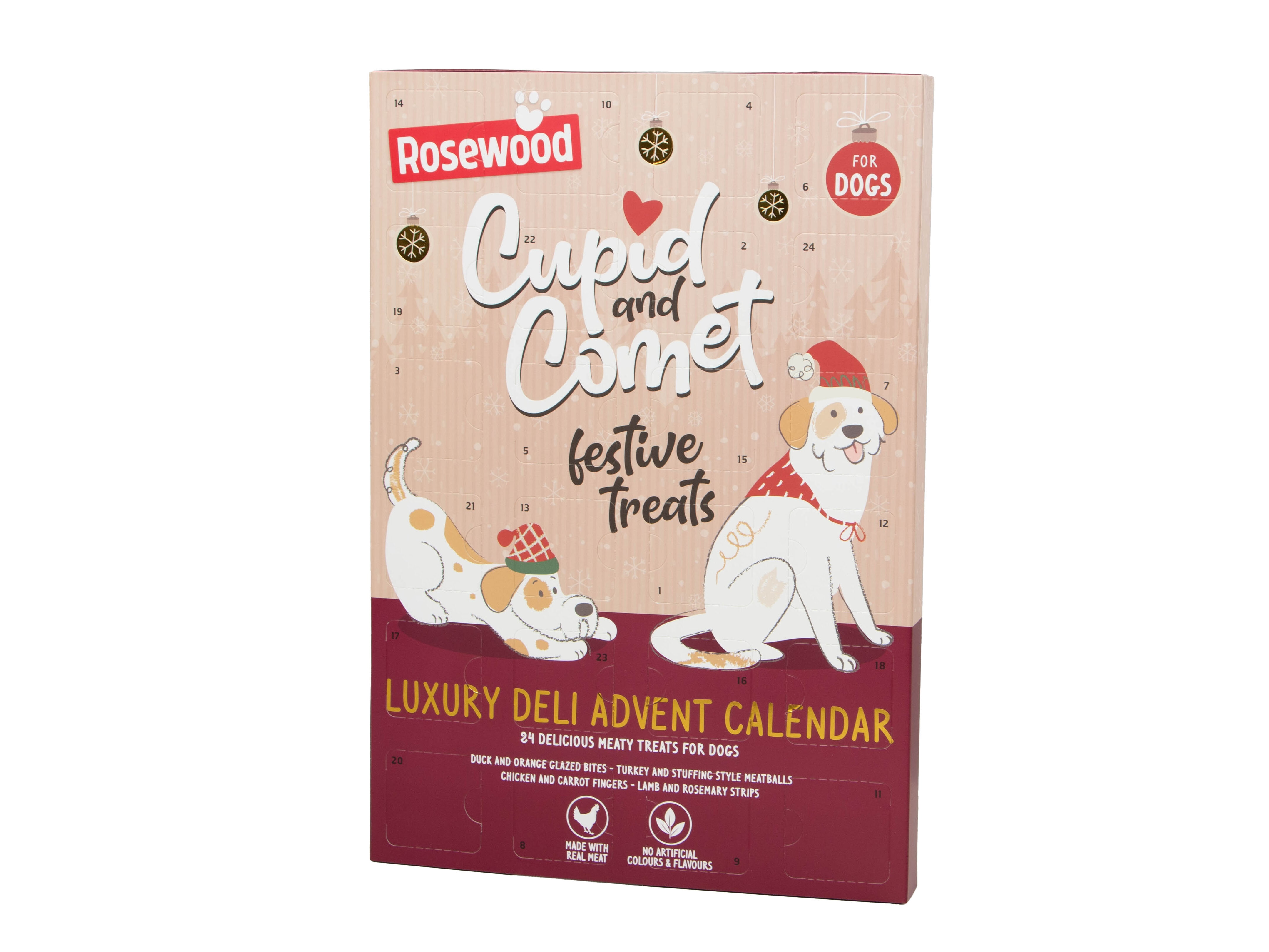 Cupid & Comet luksus-hundekalender