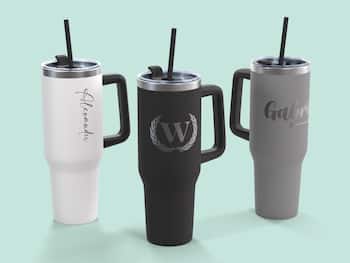 Stort Termokrus med Gravering - 1,2 L