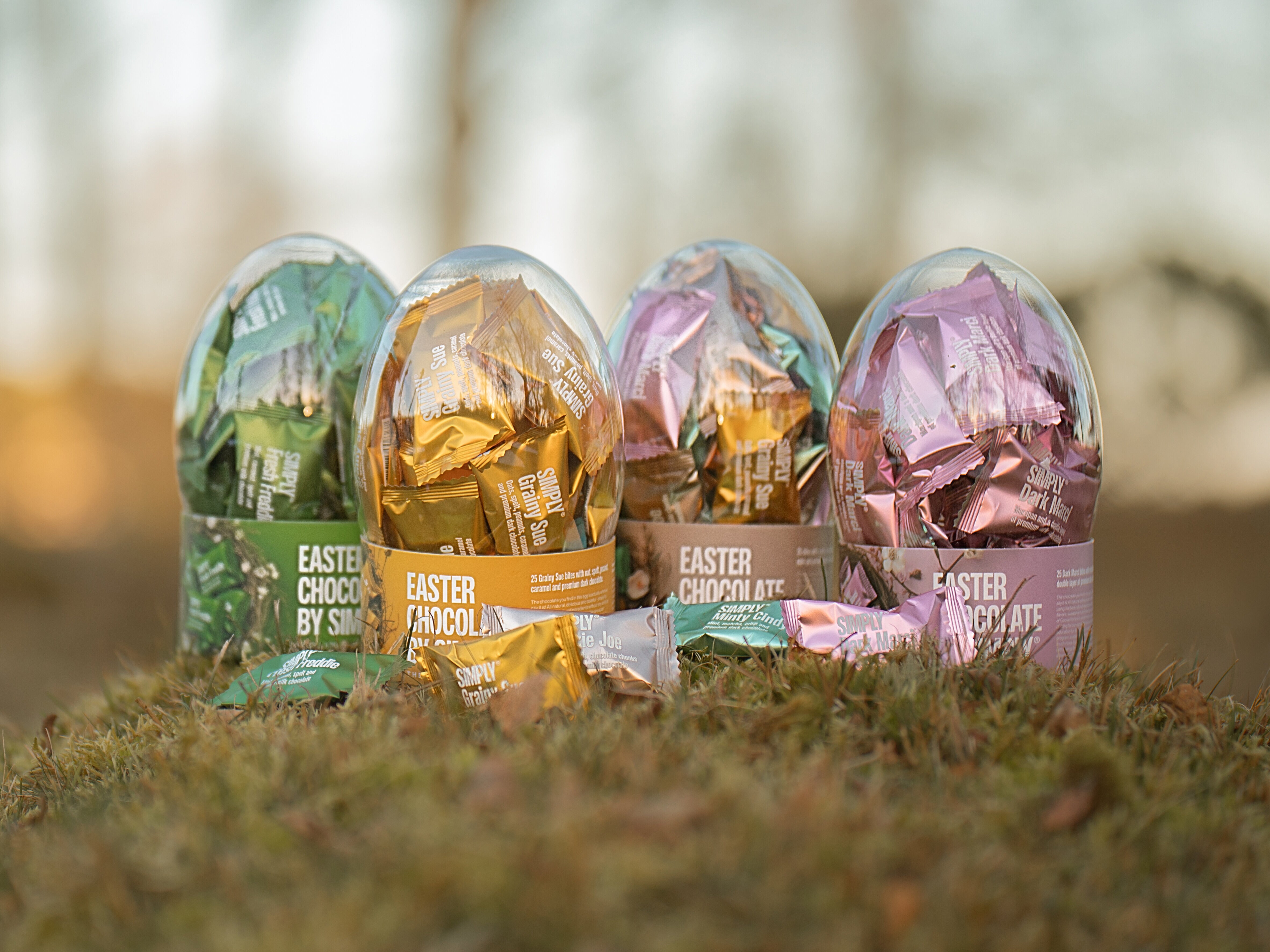 Påskeegg med sjokolade - Simply Chocolate