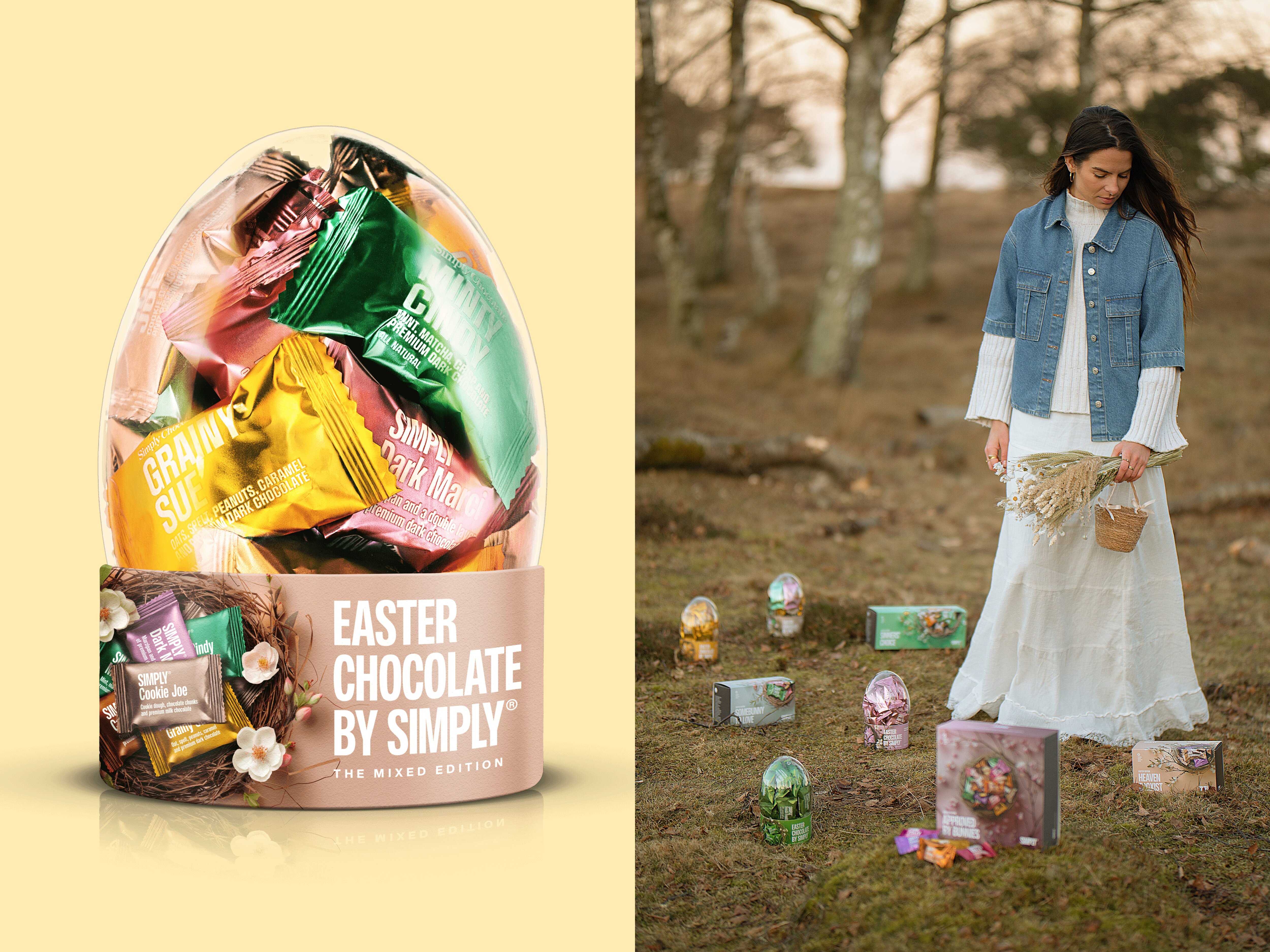 Påskeegg med sjokolade - Simply Chocolate