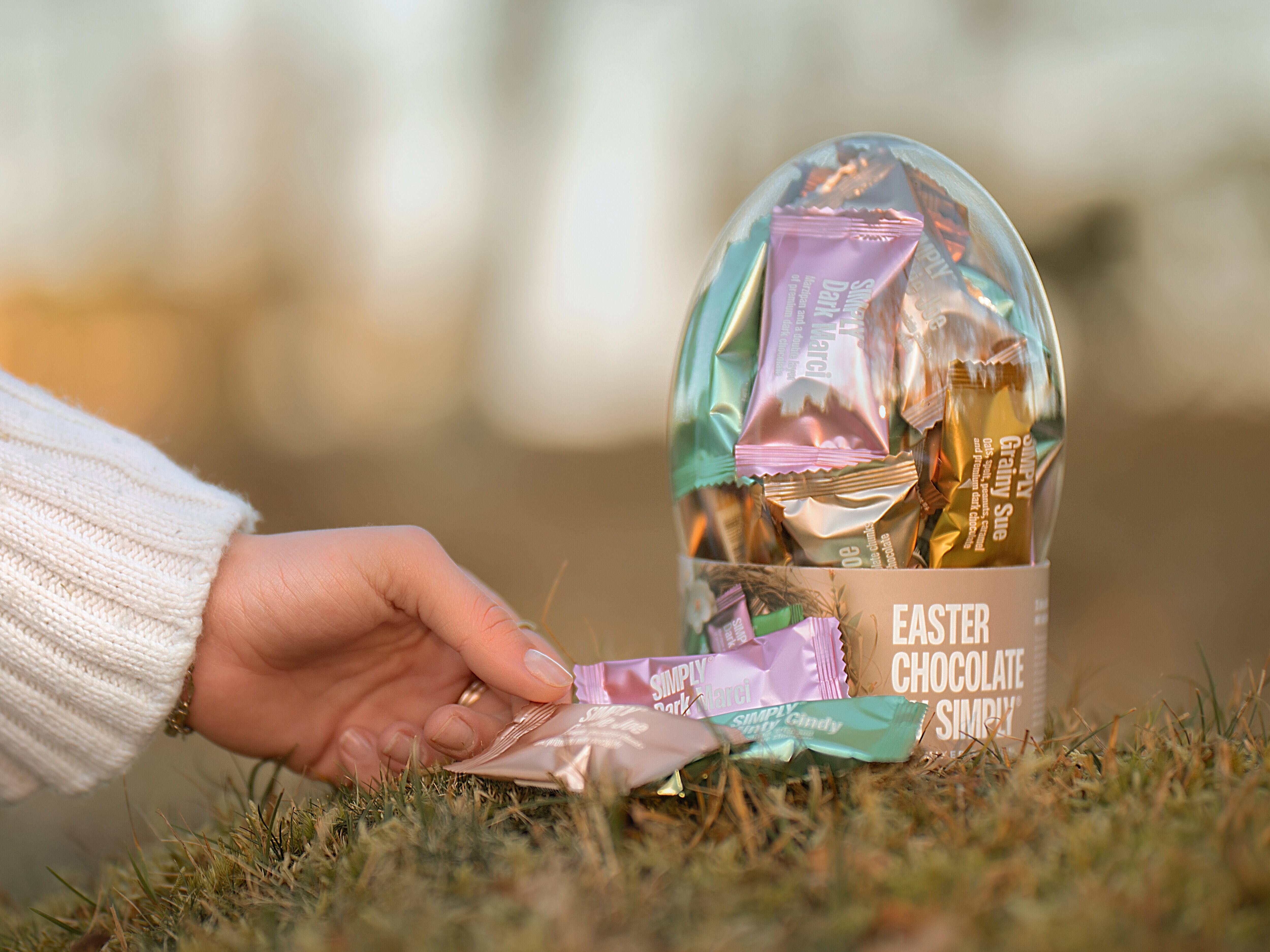 Påskeegg med sjokolade - Simply Chocolate