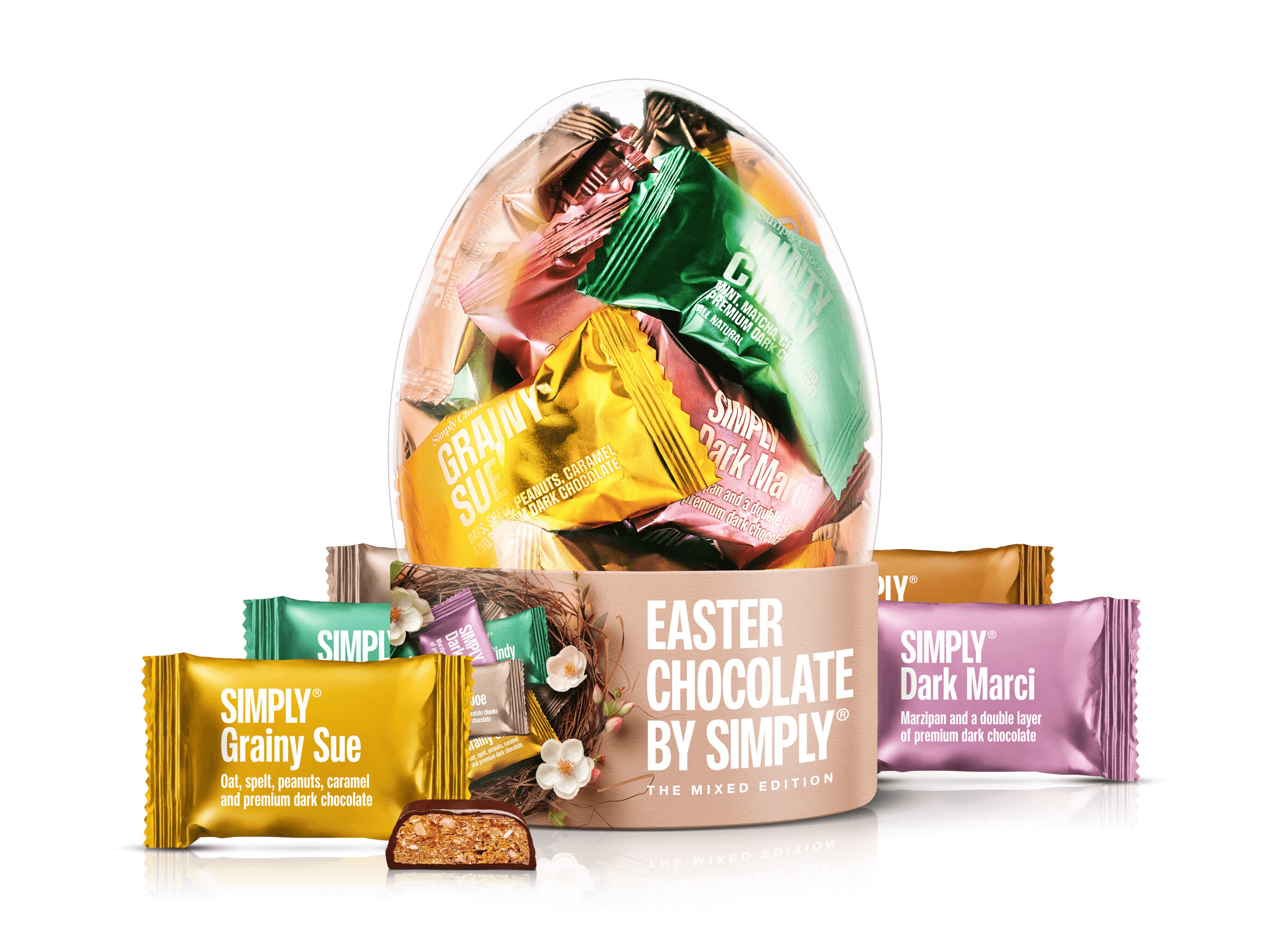 Påskeegg med sjokolade - Simply Chocolate