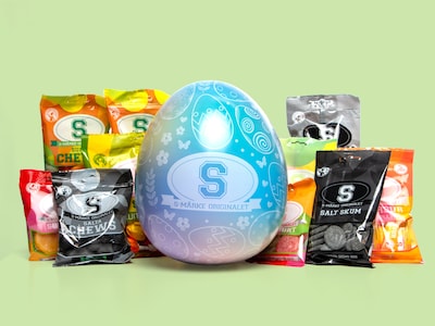 S-merke påskeegg