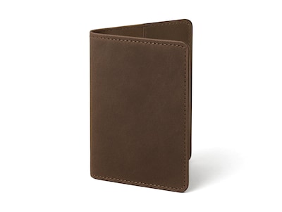 Passfodral i Läder med Gravyr - Egen Text