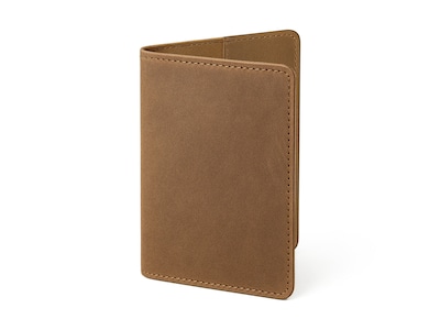 Passfodral i Läder med Gravyr - Egen Text