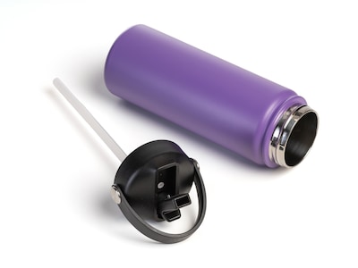 Termoflaske med Sugerør 530 ml - Personlig Gravering