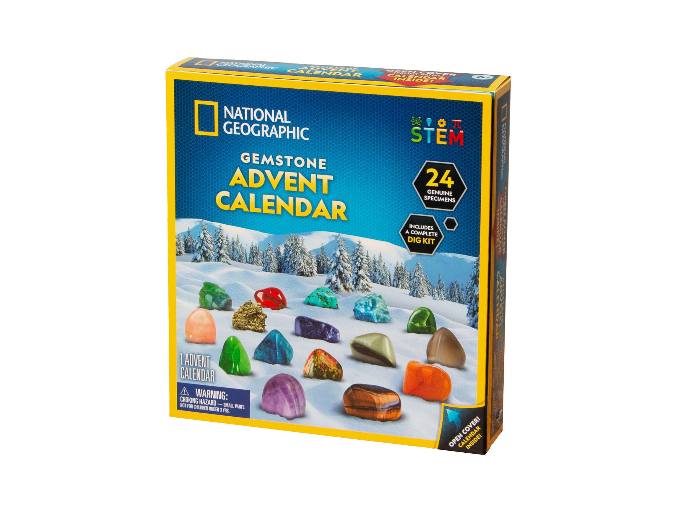 National Geographic Adventskalender med Ädelstenar