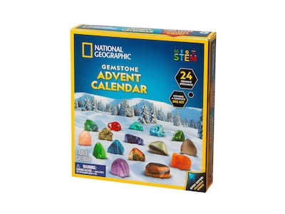 National Geographic Julekalender med Ædelsten