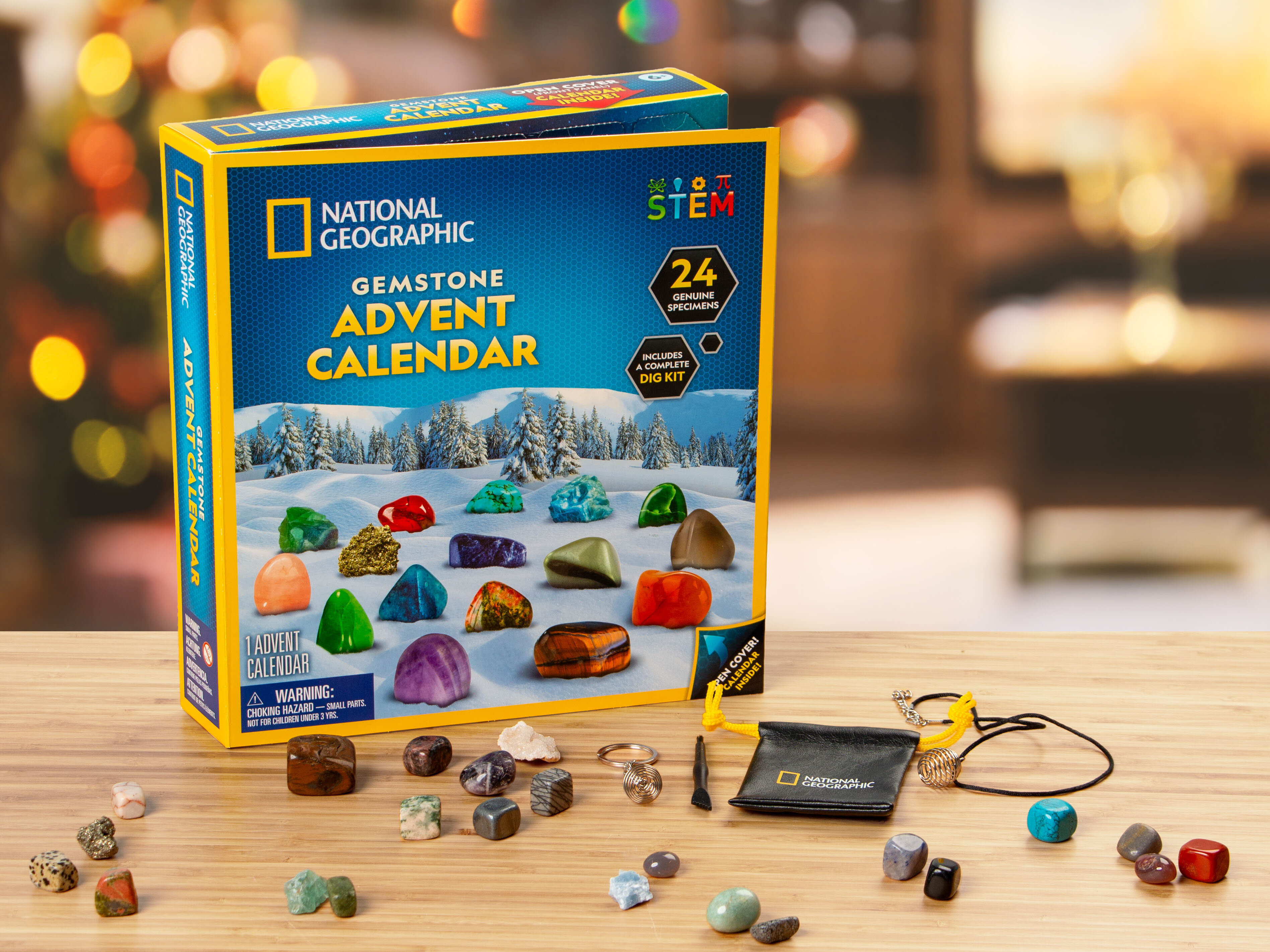 National Geographic Joulukalenteri Jalokivet