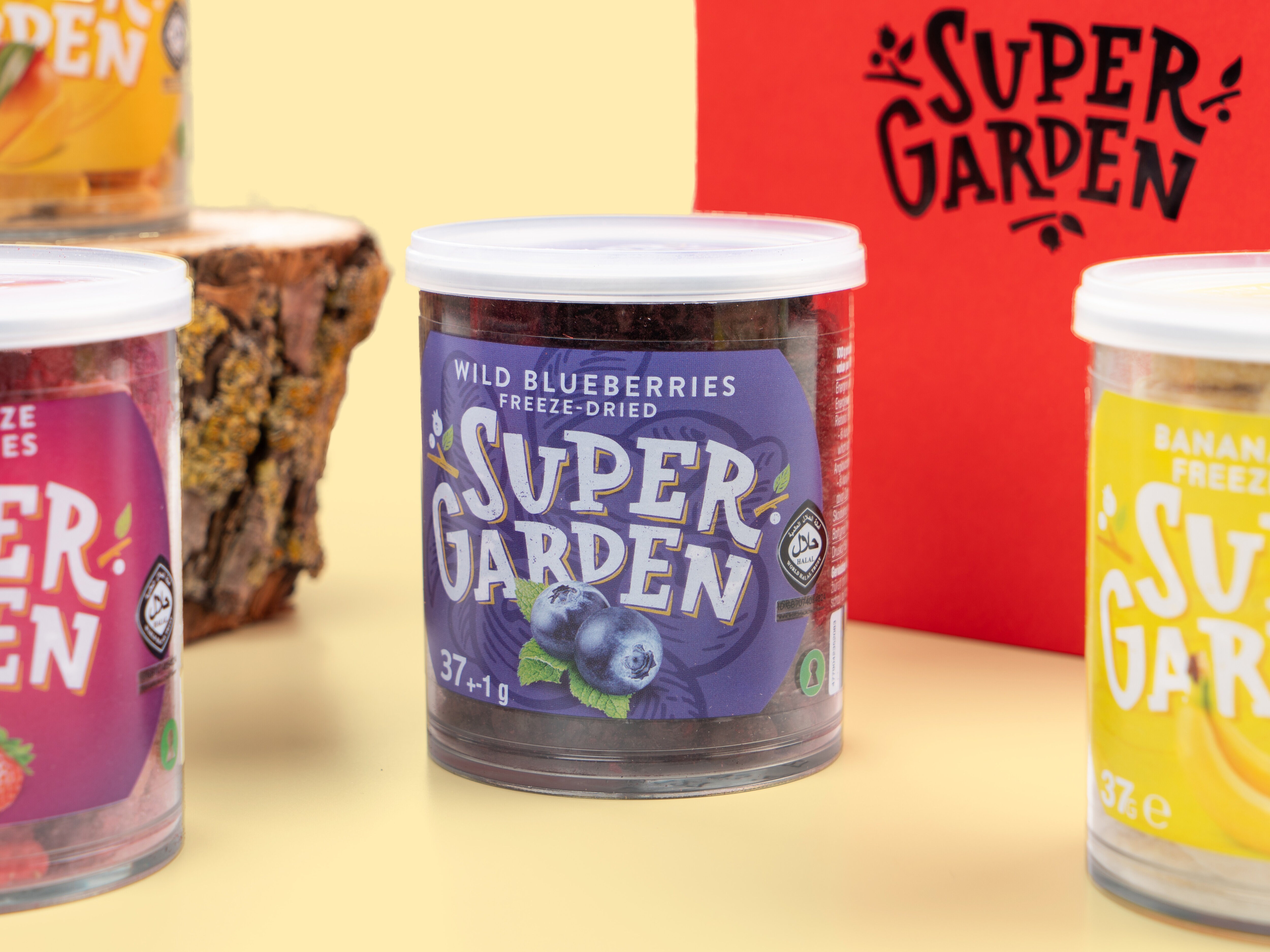 Geschenkbox mit Gefriergetrockneten Früchten & Beeren