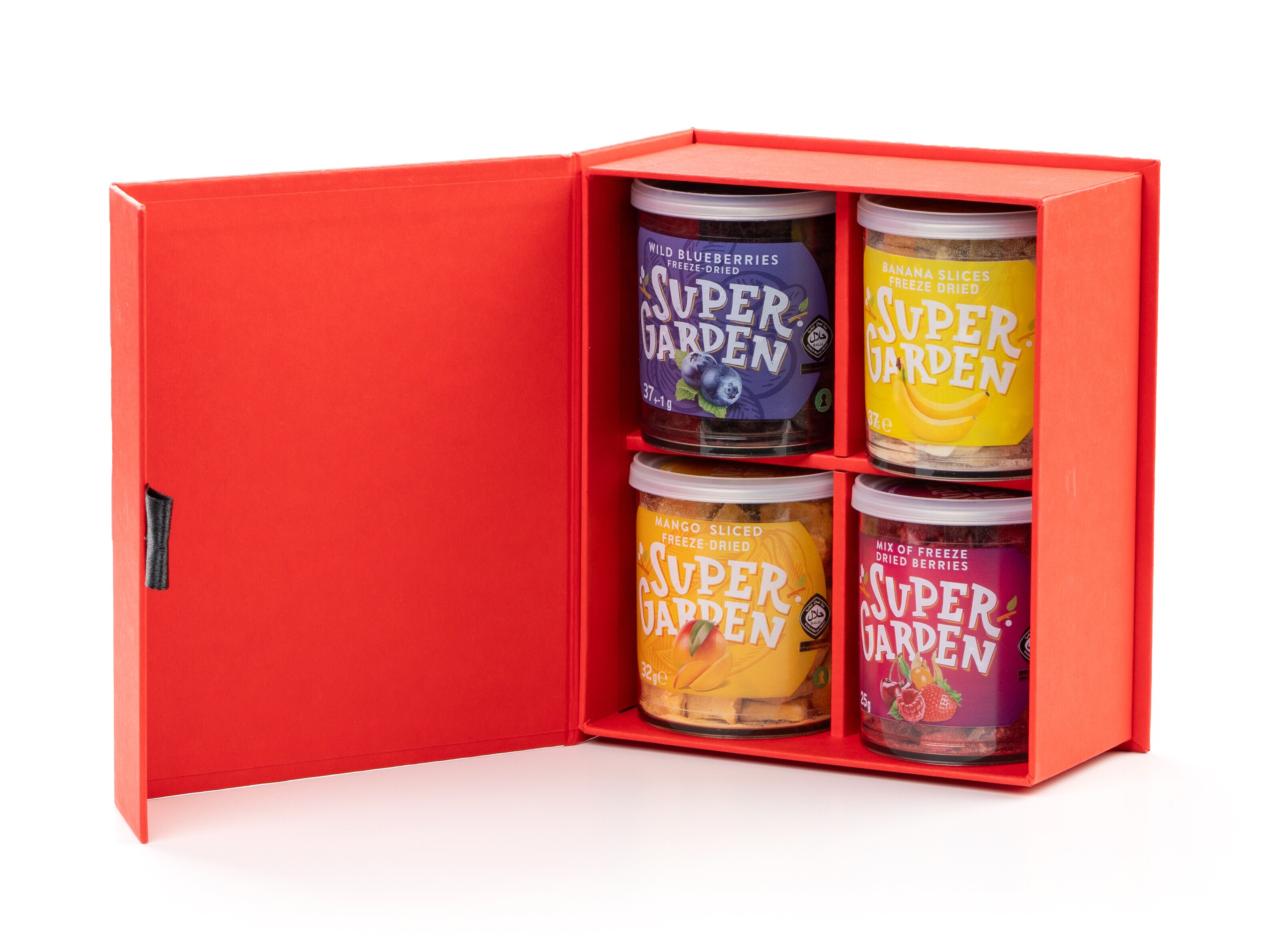 Geschenkbox mit Gefriergetrockneten Früchten & Beeren