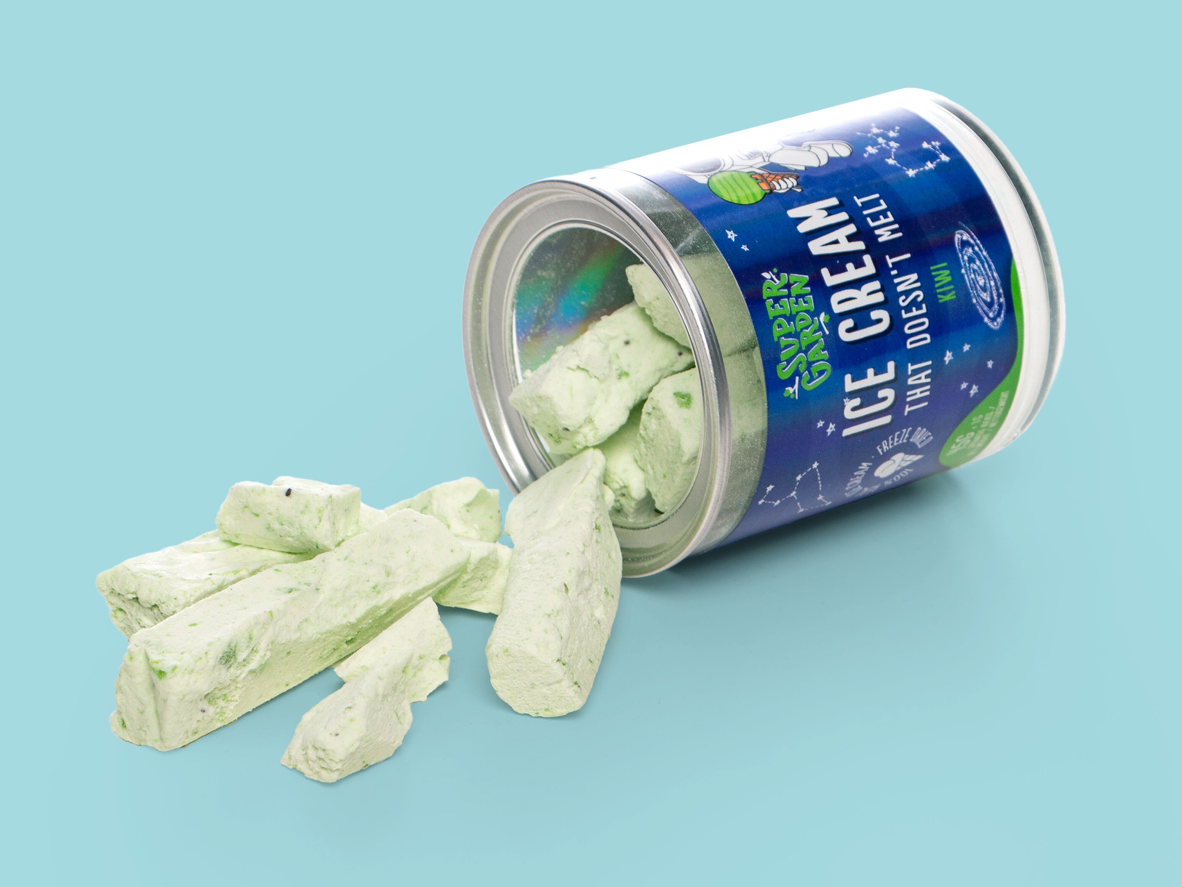 Gaveeske med frysetørket iskrem