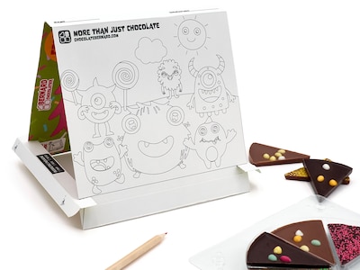 Chokoladepizza med Krymmel & Slik