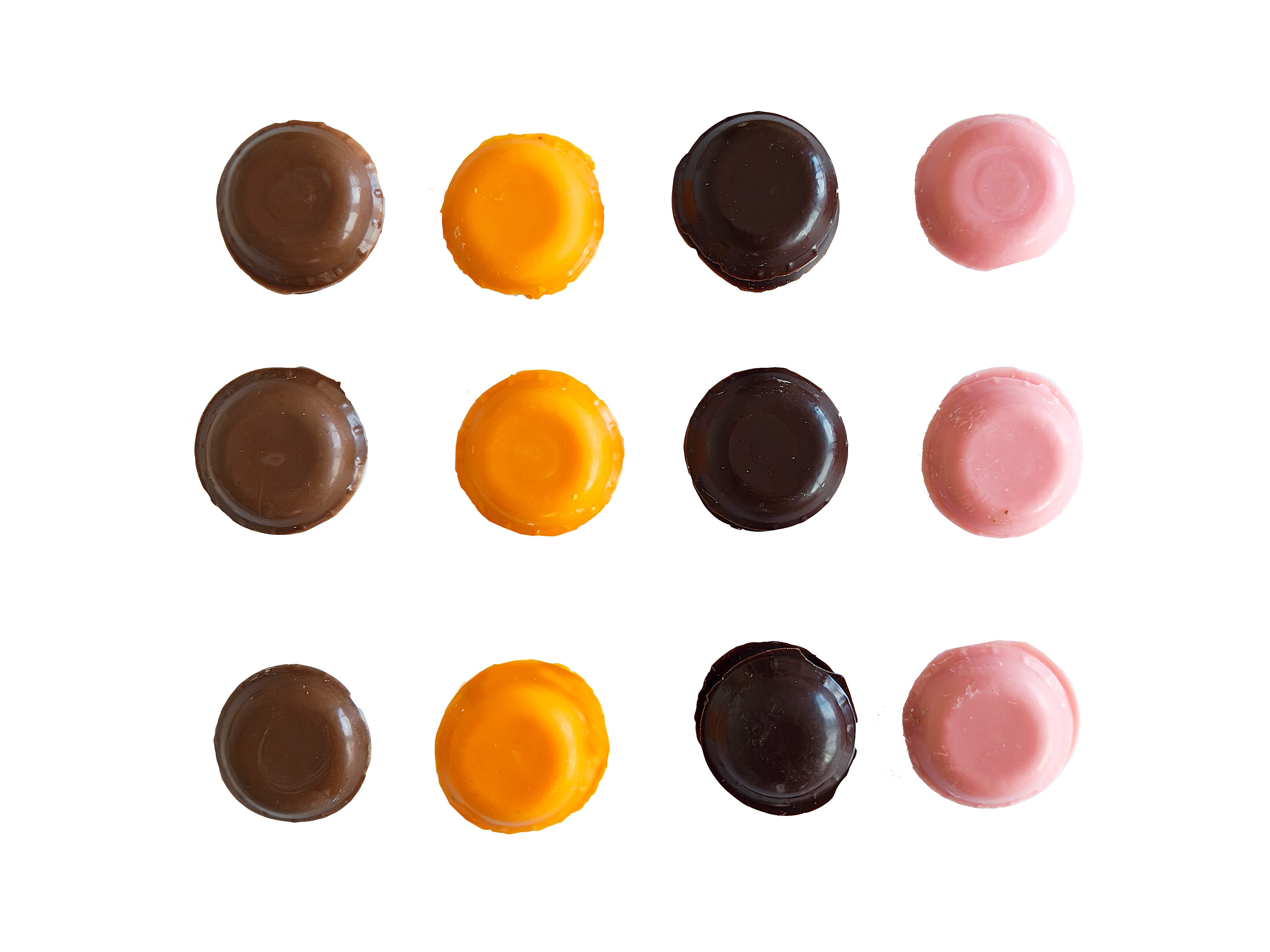 Macarons sjokoladekonfekt