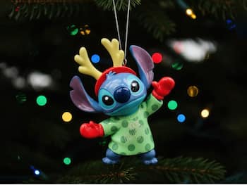 Juletræspynt Stitch i Trøje