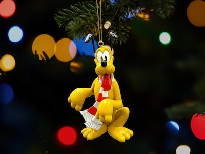 Joulukuusenkoriste Pluto Vintage