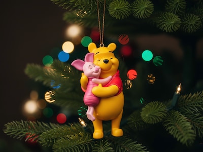 Joulukuusenkoriste Nalle Puh & Nasu