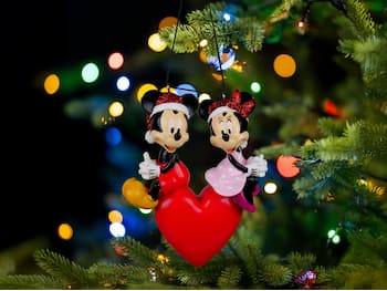 Julgranspynt Musse & Mimmi Pigg