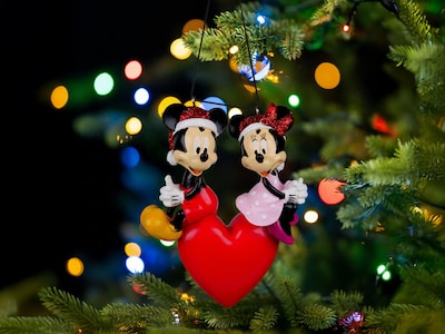 Juletræspynt Mickey & Minnie Mouse