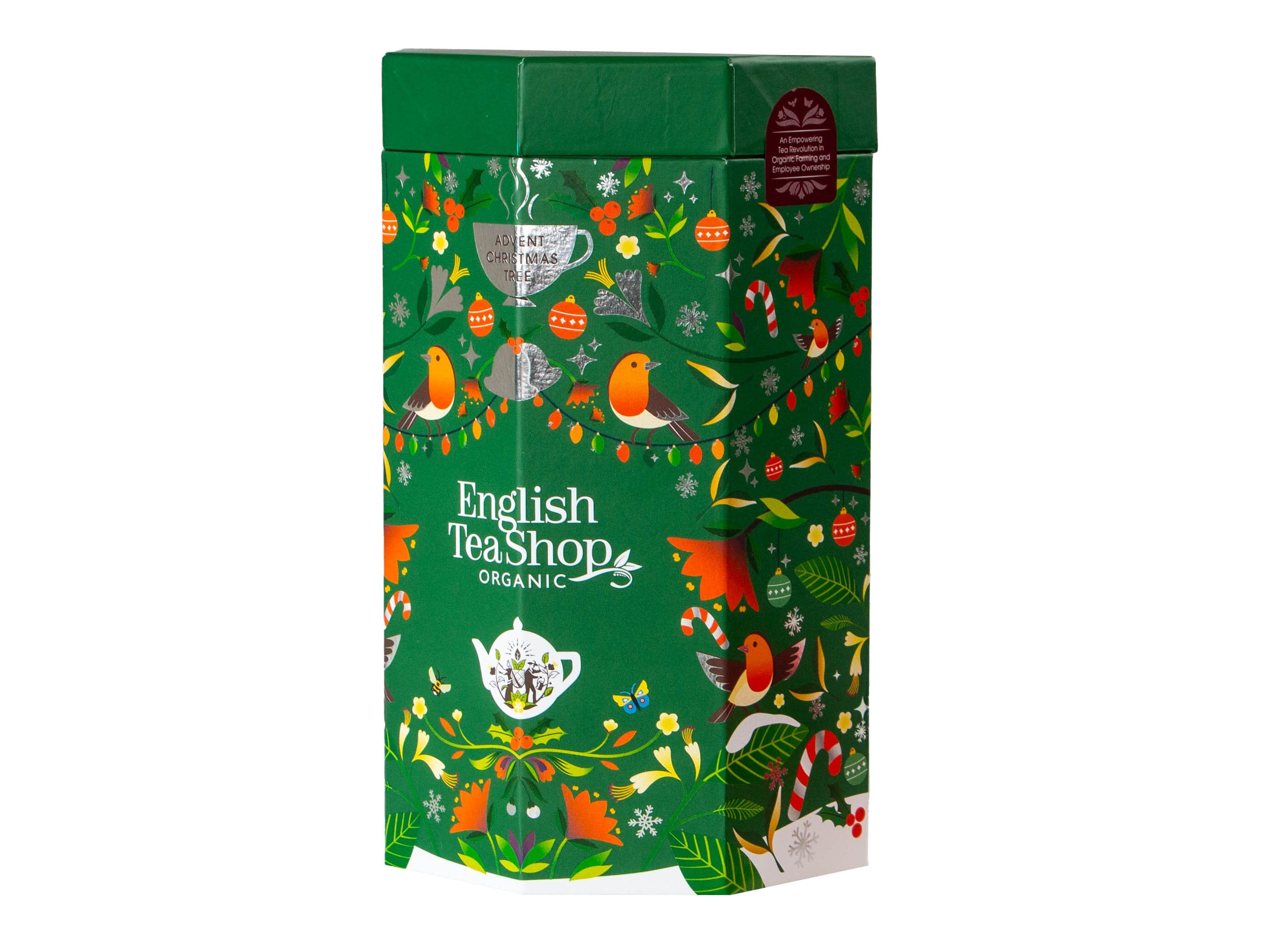 English Tea Shop Christmas Tree Tejulekalender