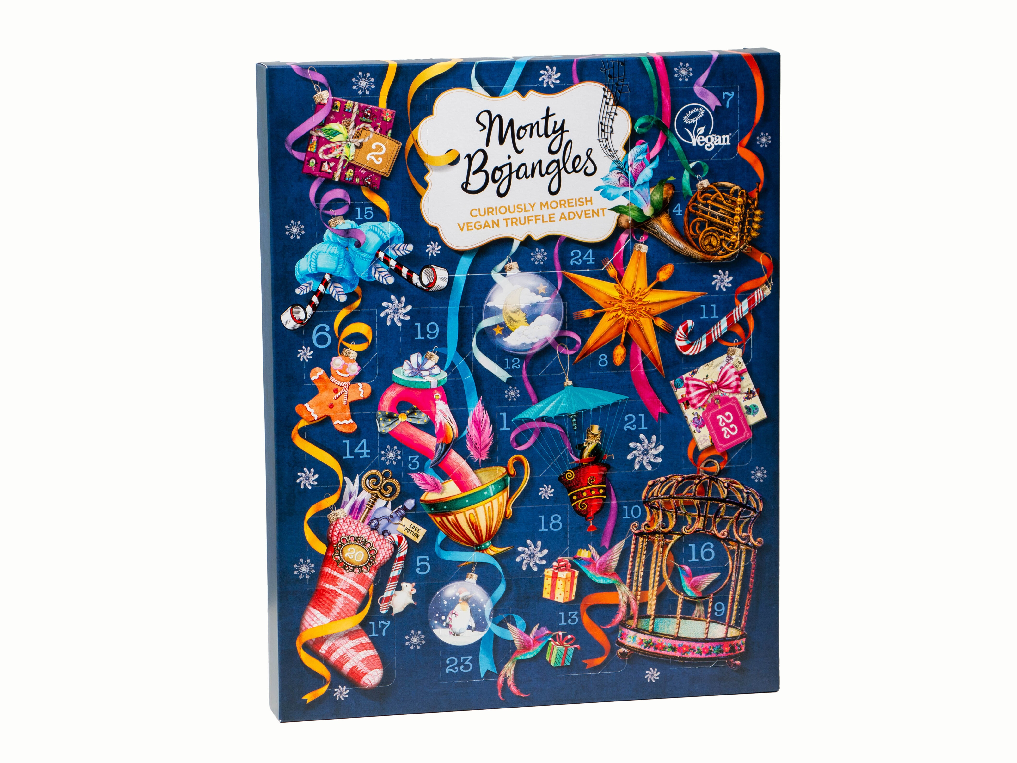 Monty Bojangles Vegansk Chokoladekalender