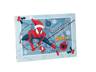 Spiderman Adventskalender Skrivtillbehör
