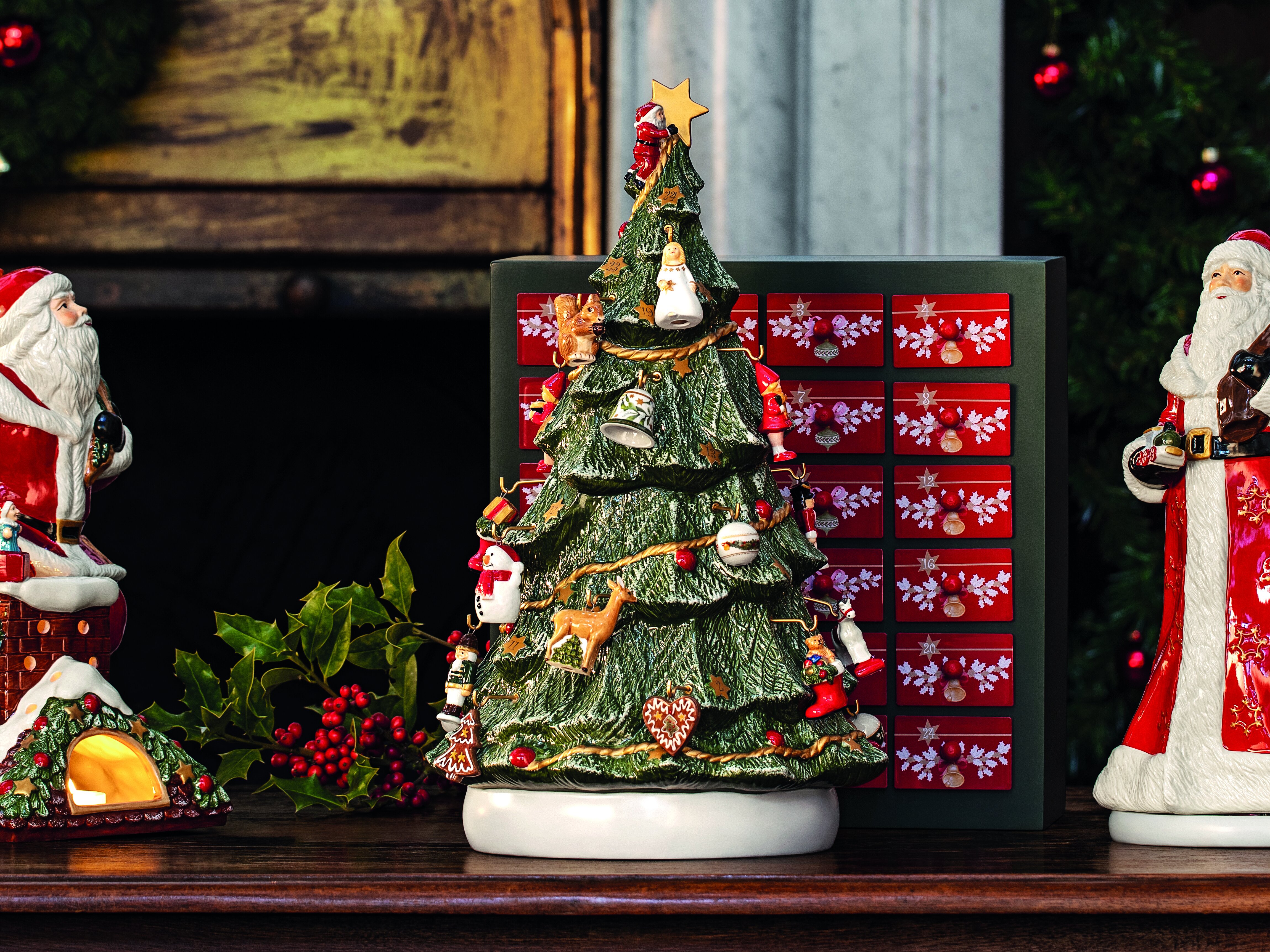 Villeroy & Boch Adventskalender med Julgran