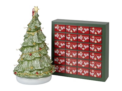 Villeroy & Boch julekalender med juletre