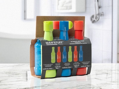 Man Stuff Ultimate Six Pack Duschset