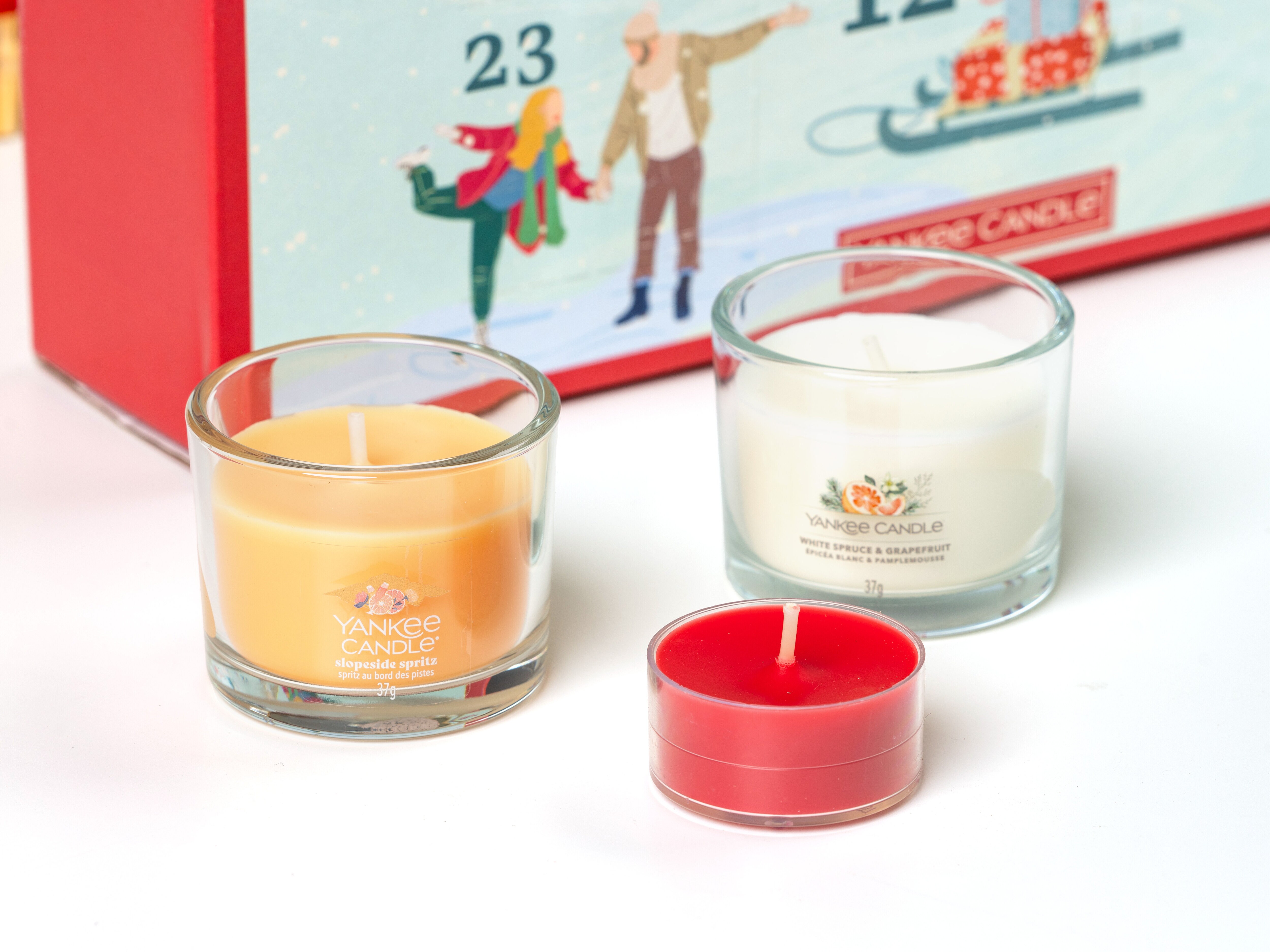 Yankee Candle Adventskalender med Doftljus