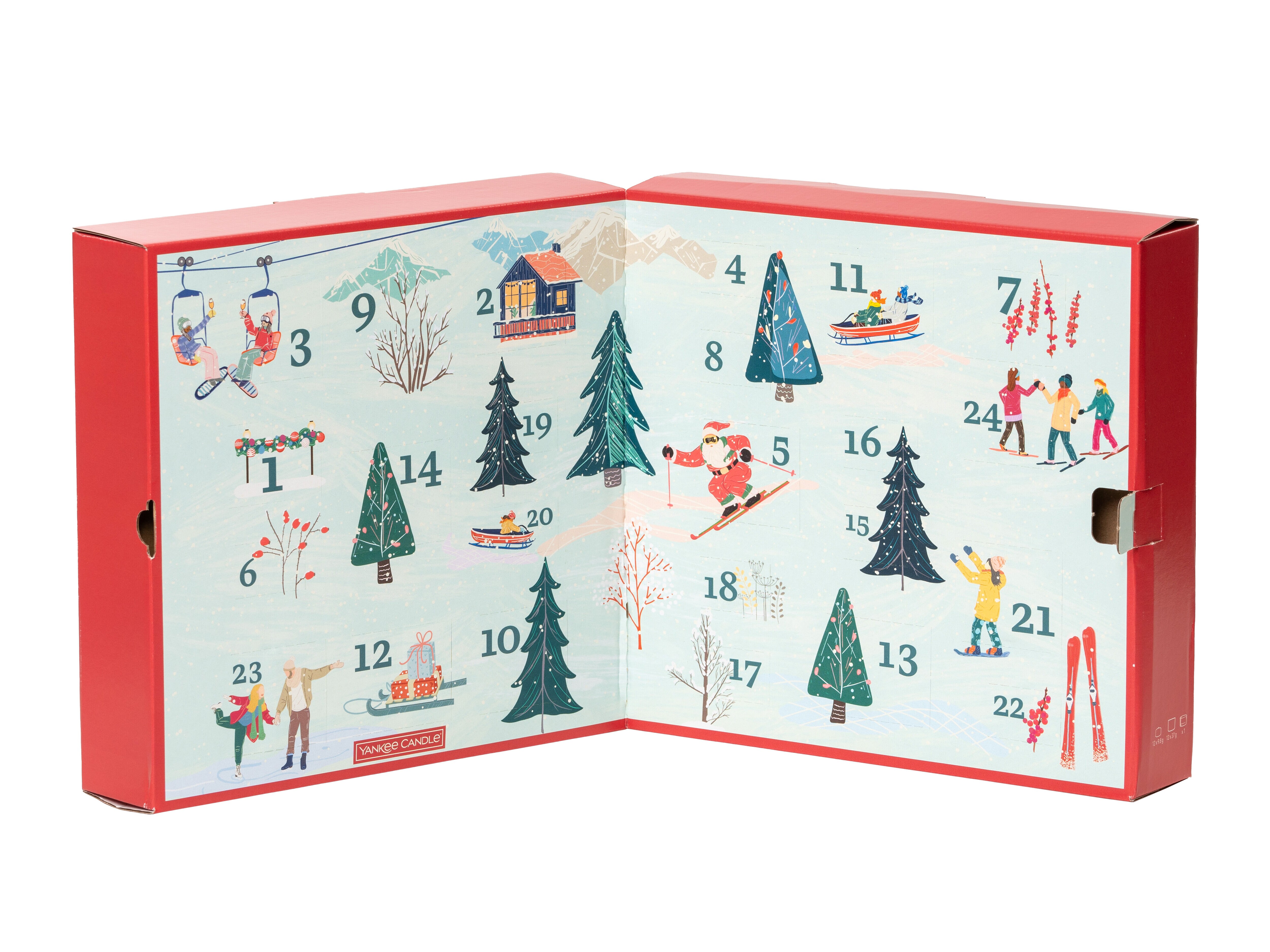 Yankee Candle Adventskalender med Doftljus